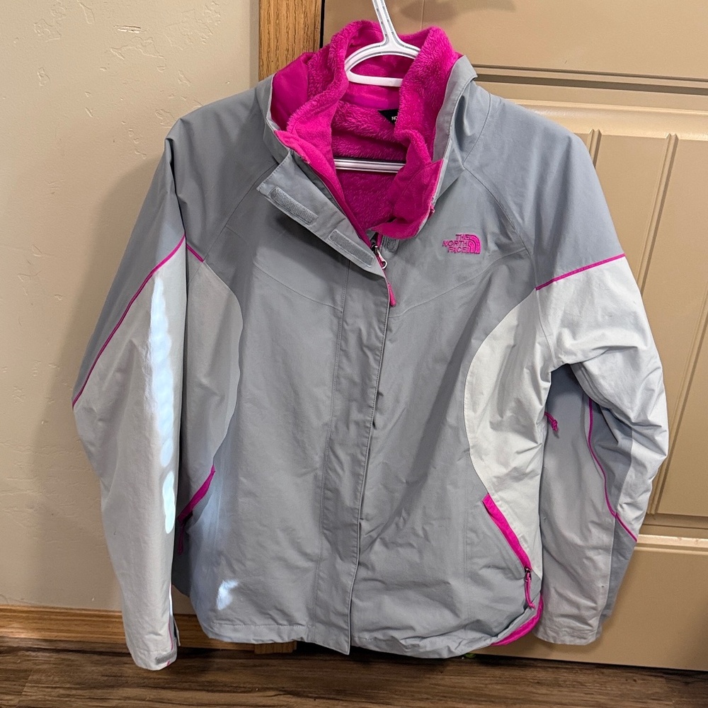 North Face HyVent Triclimate ski jacket